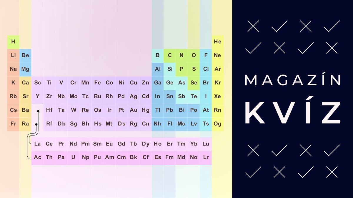 Jste chemik amatér, nebo profík? Zkuste, co si pamatujete z tabulky prvků